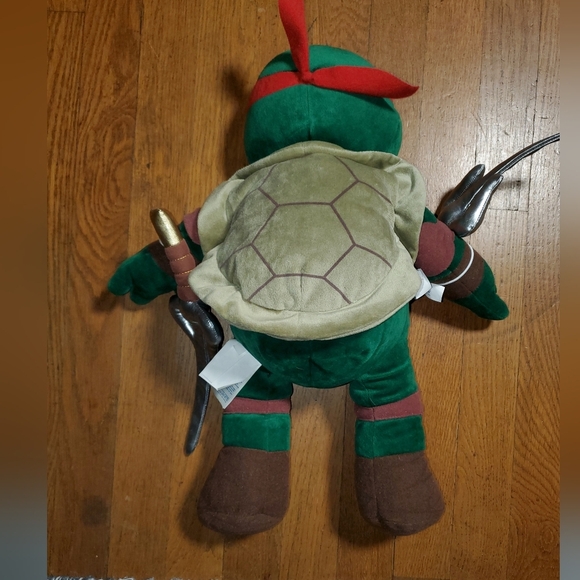 Raphael Ninja Turtles Plush Doll - Picture 3 of 9